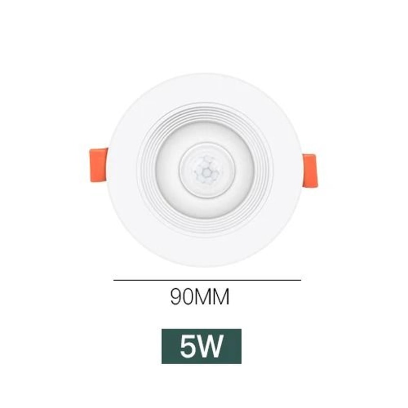 PIR Motion Sensor Recessed LED Ceiling Downlight 5W 10W 15W 20W Auto On Off Light 6