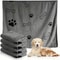 QuickDry Microfiber Pet Bath Towel For Dogs And Cats 7
