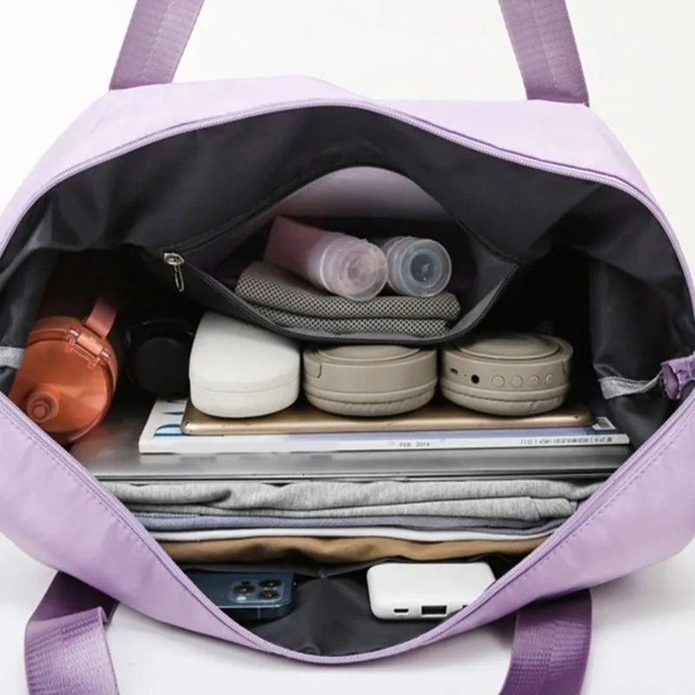 Large Capacity Expandable Travel Bag Waterproof Foldable Luggage Organizer Handbag 3