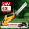 2 In 1 Cordless Electric Hedge Trimmer Rechargeable Handheld Garden Pruning Tool 5