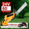 2 In 1 Cordless Electric Hedge Trimmer Rechargeable Handheld Garden Pruning Tool 5