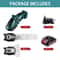 2 In 1 Cordless Electric Hedge Trimmer Rechargeable Handheld Garden Pruning Tool 10