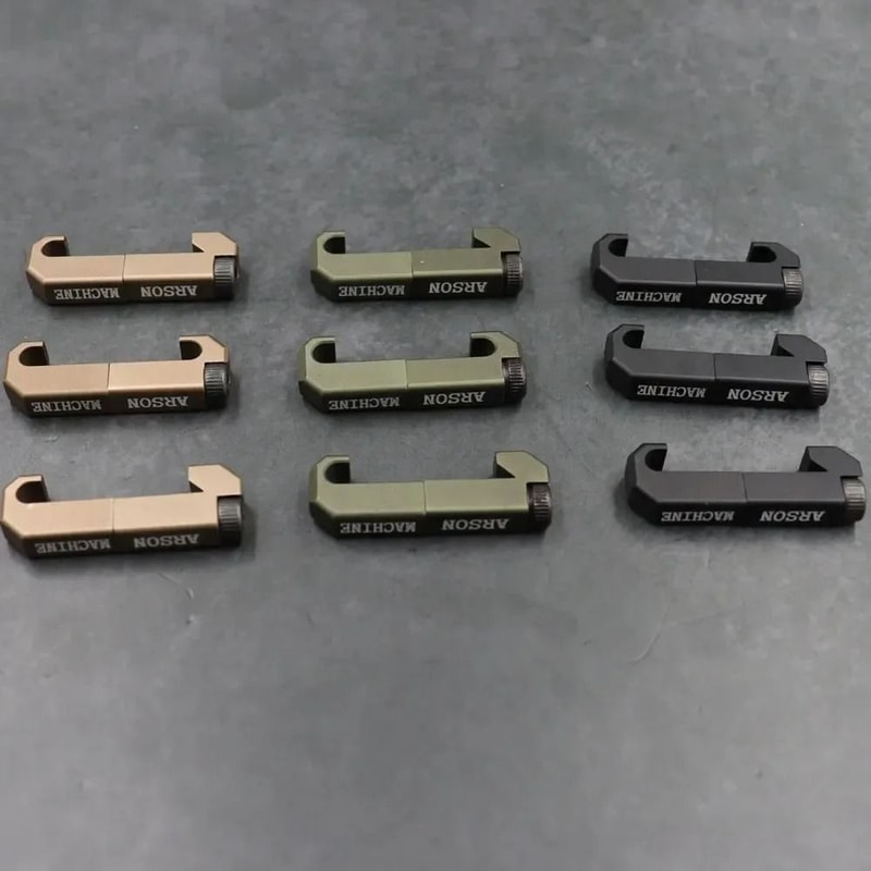 Tactical M LOK Wire Guide Rail Cover Cable Management System 3 Piece Set 5