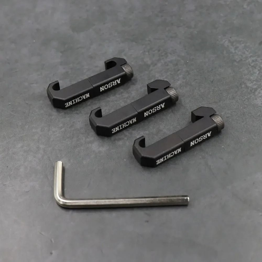 Tactical M LOK Wire Guide Rail Cover Cable Management System 3 Piece Set 6