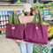 Foldable Eco Friendly Reusable Grocery Shoulder Bag With Drawstring Closure 4