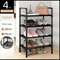 Multilayer Metal Shoe Rack Organizer For Entryway Bedroom Closet Storage 8