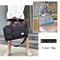 Large Capacity Weekender Travel Duffle Bag With Shoe Compartment For Women 5