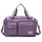 Large Capacity Weekender Travel Duffle Bag With Shoe Compartment For Women 7