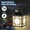 Retro Solar Motion Sensor Outdoor Wall Lamp Waterproof Garden Light 4