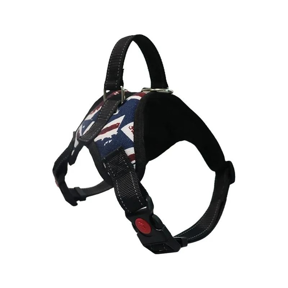 Adjustable Dog Harness Vest With Reflective Leash For Small And Large Dogs 13