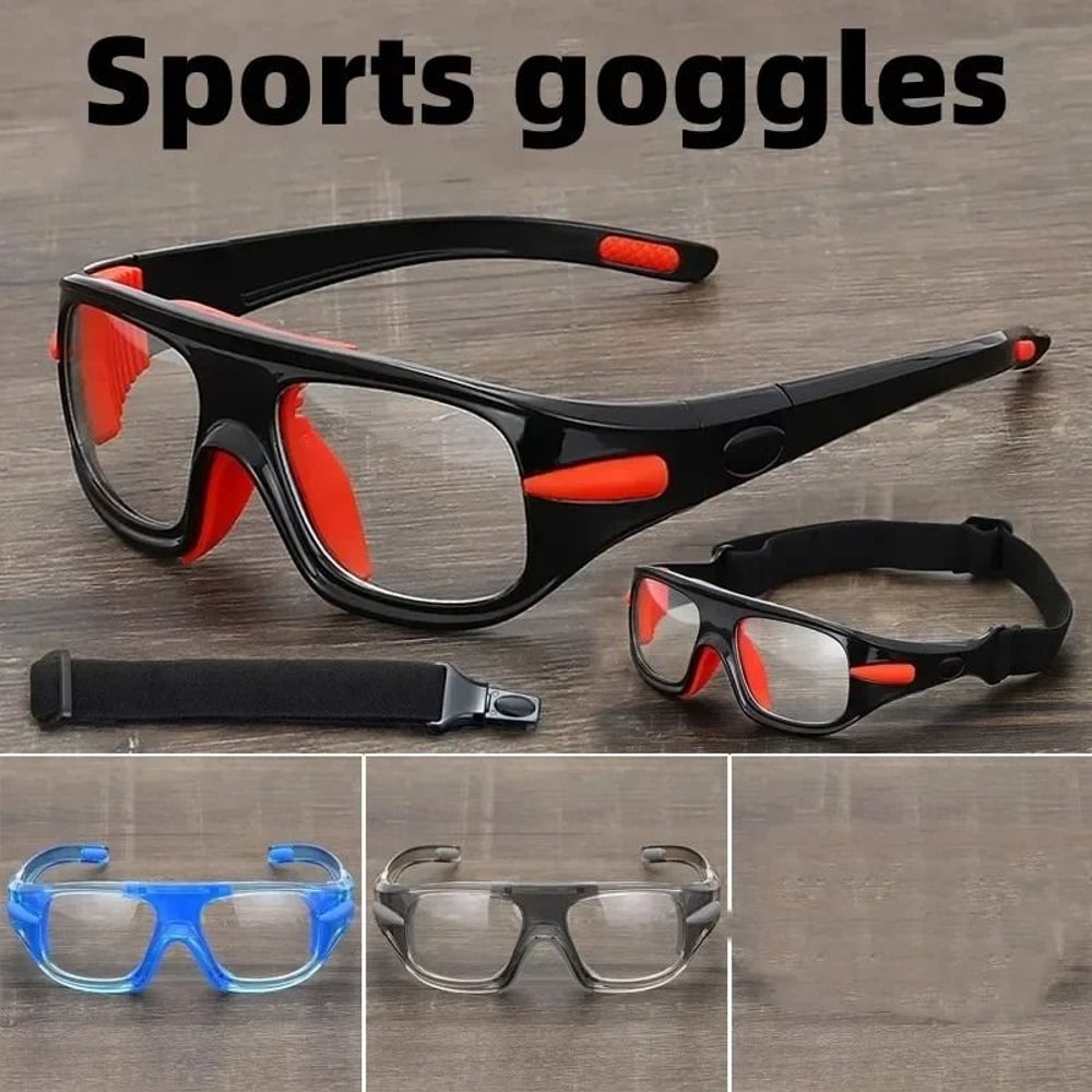 Flexible Sports Eyeglasses Frame With Strap For Basketball Soccer And Football 1