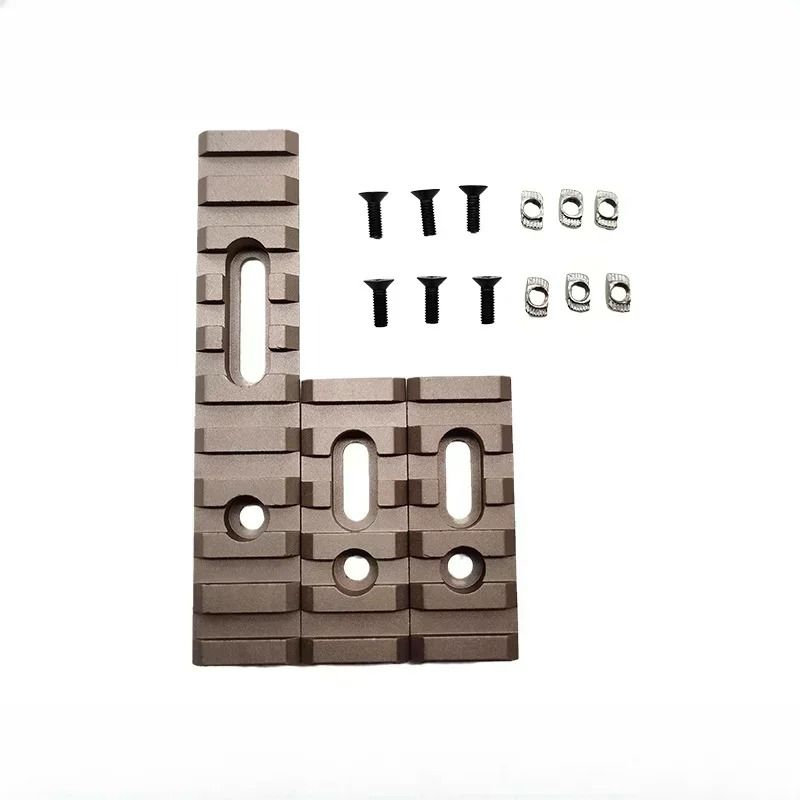 Aluminum Tactical Helmet Rail Mount Adapter Set For Picatinny MLOK And Keymod 11