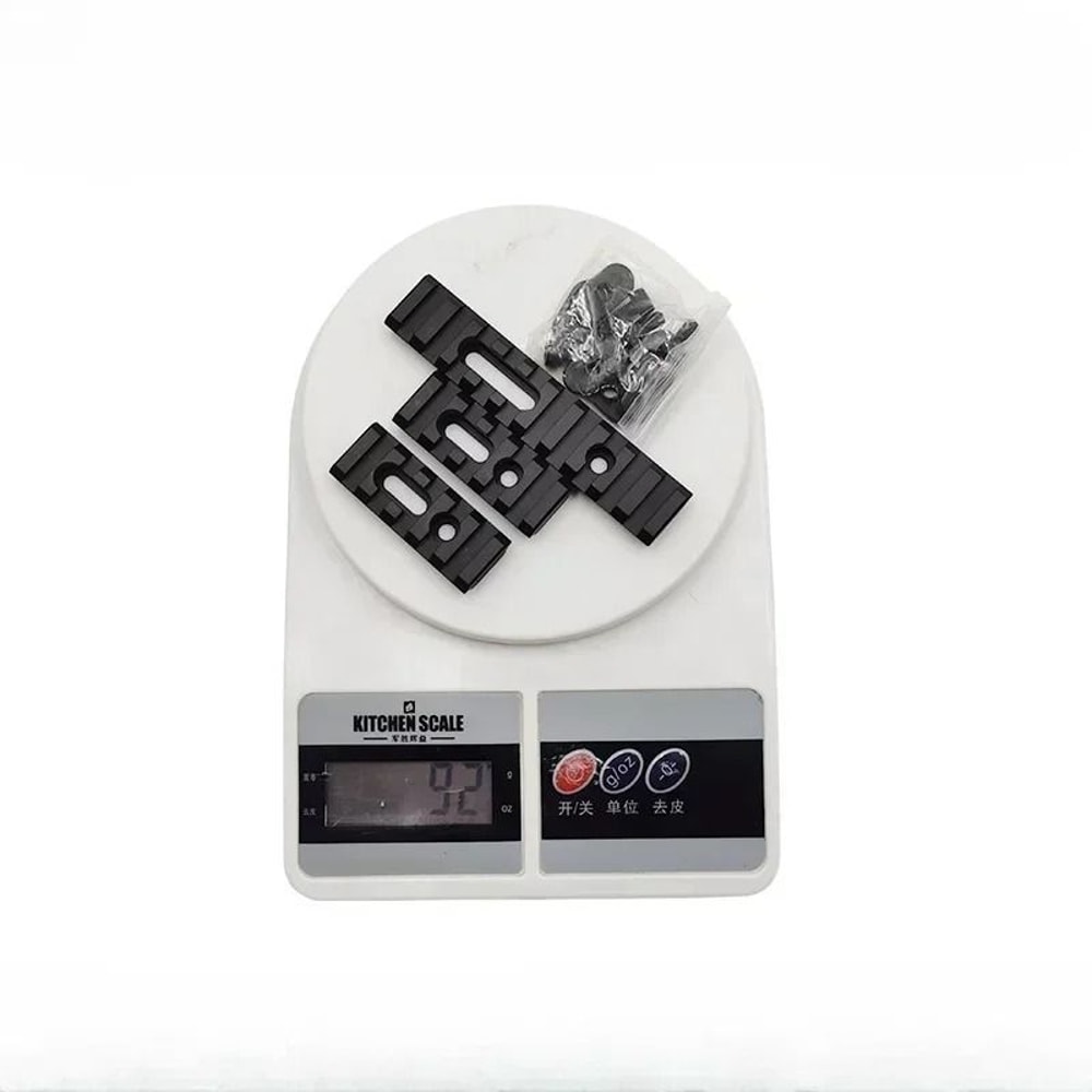 Aluminum Tactical Helmet Rail Mount Adapter Set For Picatinny MLOK And Keymod 4