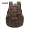 Vintage Canvas Laptop Backpack Large Capacity Travel School Bag For Men 11
