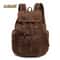 Vintage Canvas Laptop Backpack Large Capacity Travel School Bag For Men 6