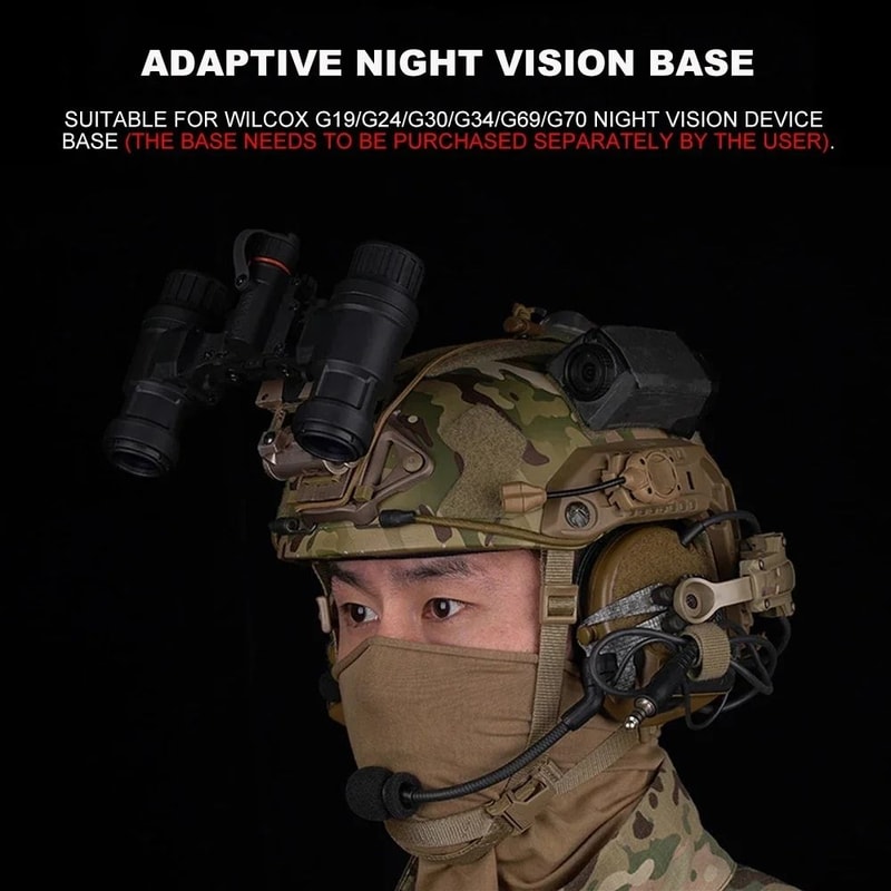 AN PVS31 Dual Tube Night Vision Goggles Dummy Model Tactical Helmet Prop 3