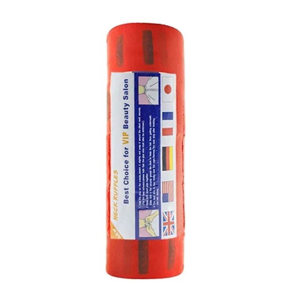 Disposable Barber Neck Paper Rolls Professional Salon Neck Strip Pack 8