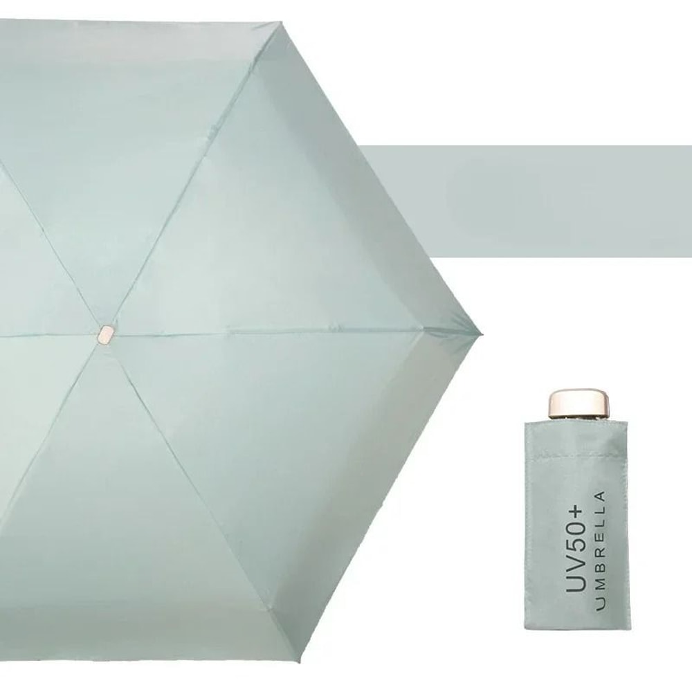 Mini Pocket Umbrella UV Protection Folding Sun And Rain Umbrella 12
