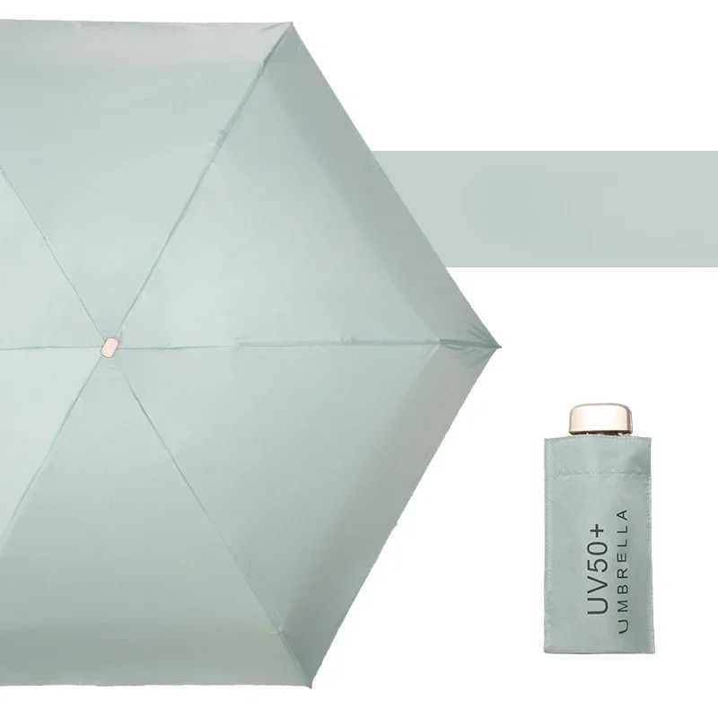 Mini Pocket Umbrella UV Protection Folding Sun And Rain Umbrella 12