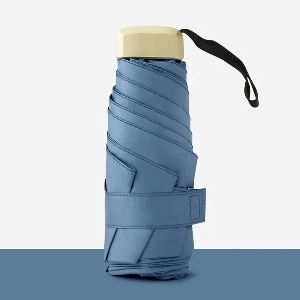 Mini Pocket Umbrella UV Protection Folding Sun And Rain Umbrella 13