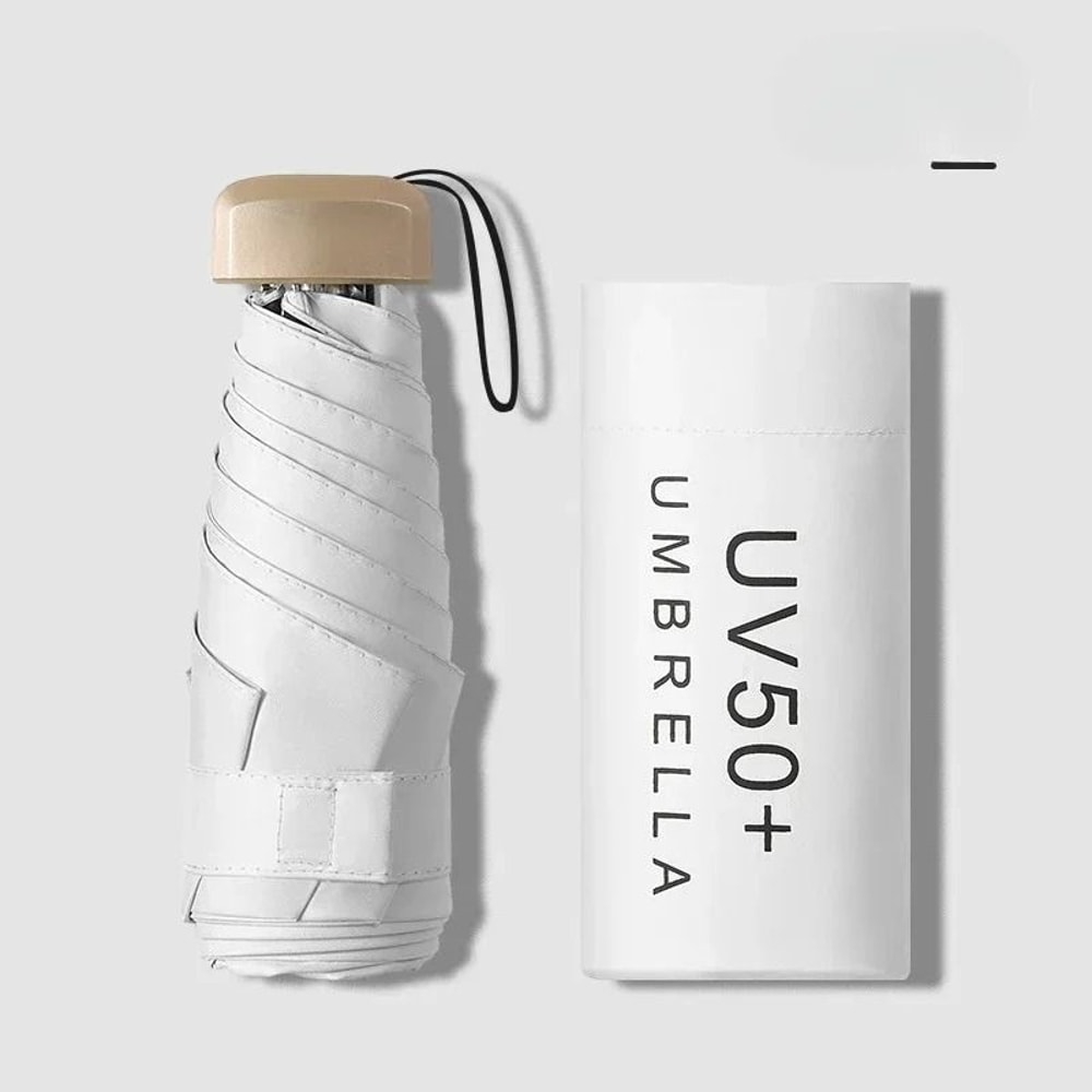 Mini Pocket Umbrella UV Protection Folding Sun And Rain Umbrella 15