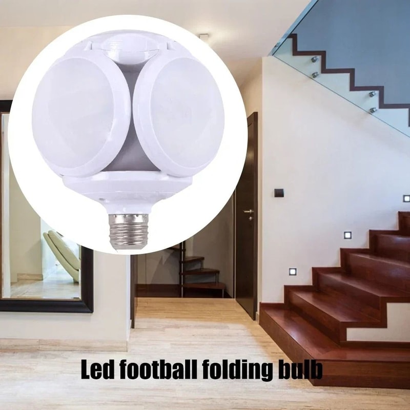 LED Folding UFO Light Bulb E27 40W 360 Degree Adjustable Ceiling Lamp 1