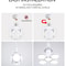 LED Folding UFO Light Bulb E27 40W 360 Degree Adjustable Ceiling Lamp 4
