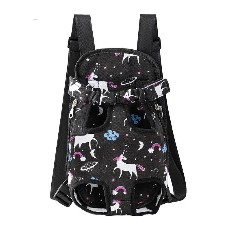 Adjustable Cat Carrier Backpack Double Shoulder Pet Travel Bag For Cats And Small Dogs 23
