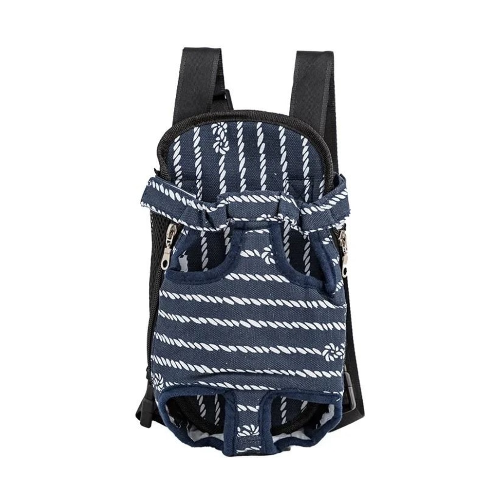 Adjustable Cat Carrier Backpack Double Shoulder Pet Travel Bag For Cats And Small Dogs 24