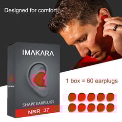 moldable pu noise reduction ear plugs set for sleeping snoring and travel