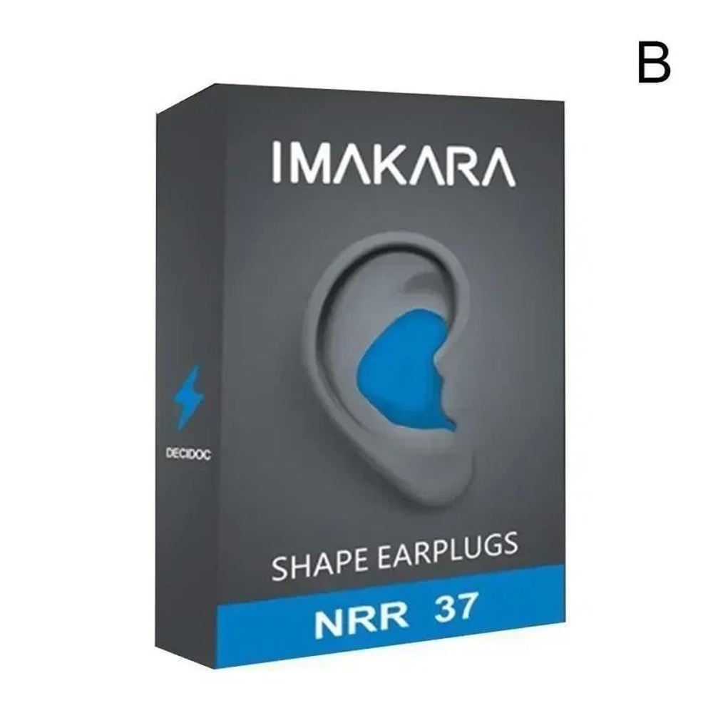 Moldable PU Noise Reduction Ear Plugs Set For Sleeping Snoring And Travel 9