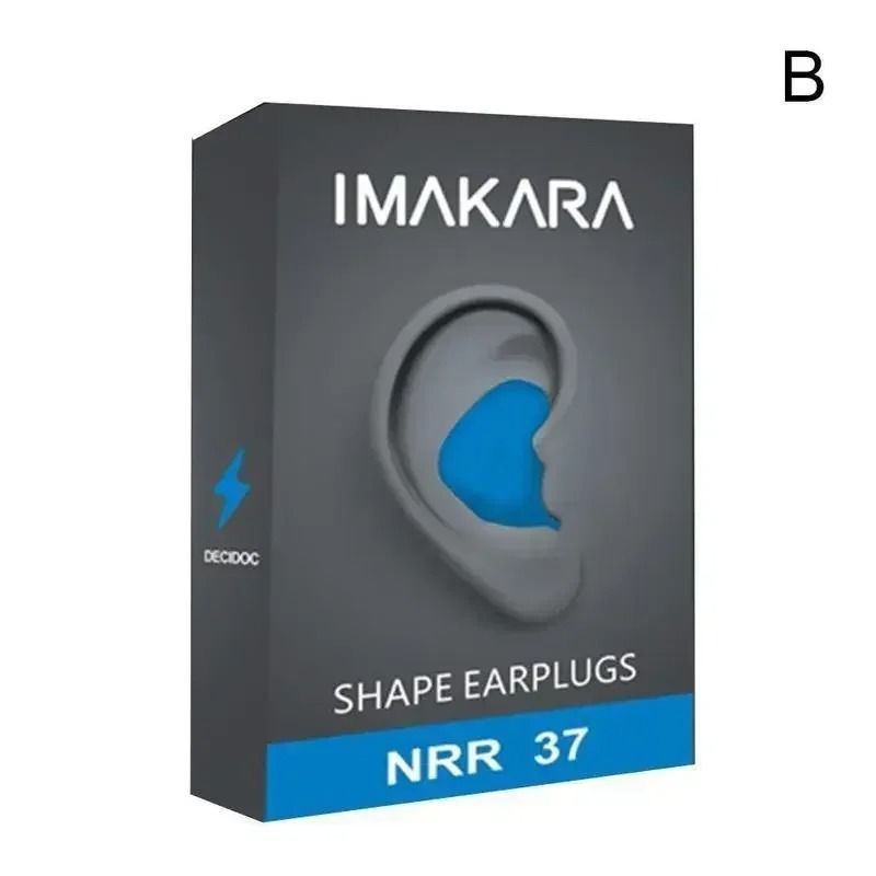 Moldable PU Noise Reduction Ear Plugs Set For Sleeping Snoring And Travel 9