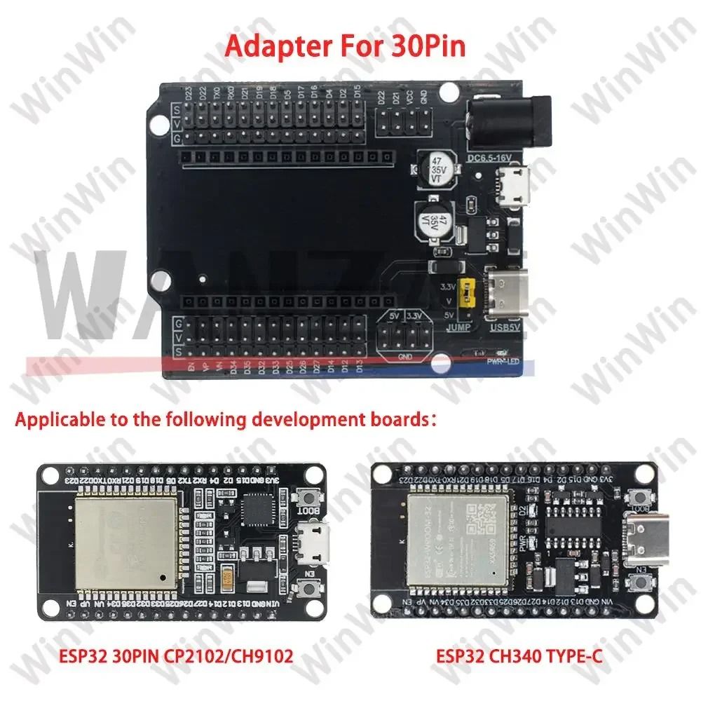 ESP32 Development Board WiFi Bluetooth Dual Core Low Power Microcontroller Module 2