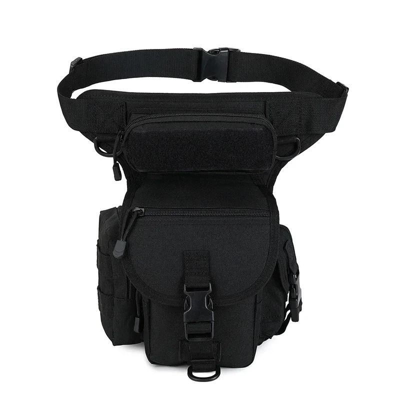 Nylon Tactical Drop Leg Bag Hiking Waist Pack For Men And Women Outdoor Sports 8