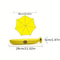 Banana Shaped Folding Umbrella Cute Windproof Mini Travel Umbrella Gift 1