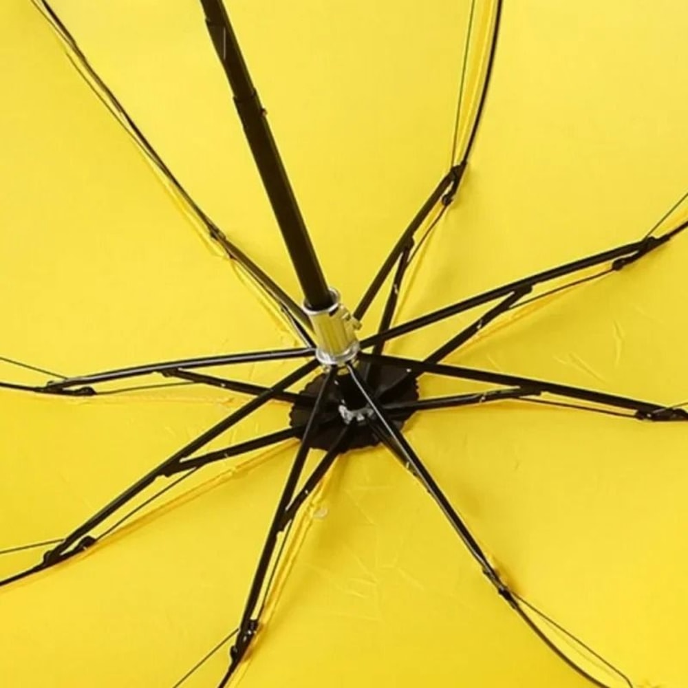 Banana Shaped Folding Umbrella Cute Windproof Mini Travel Umbrella Gift 5