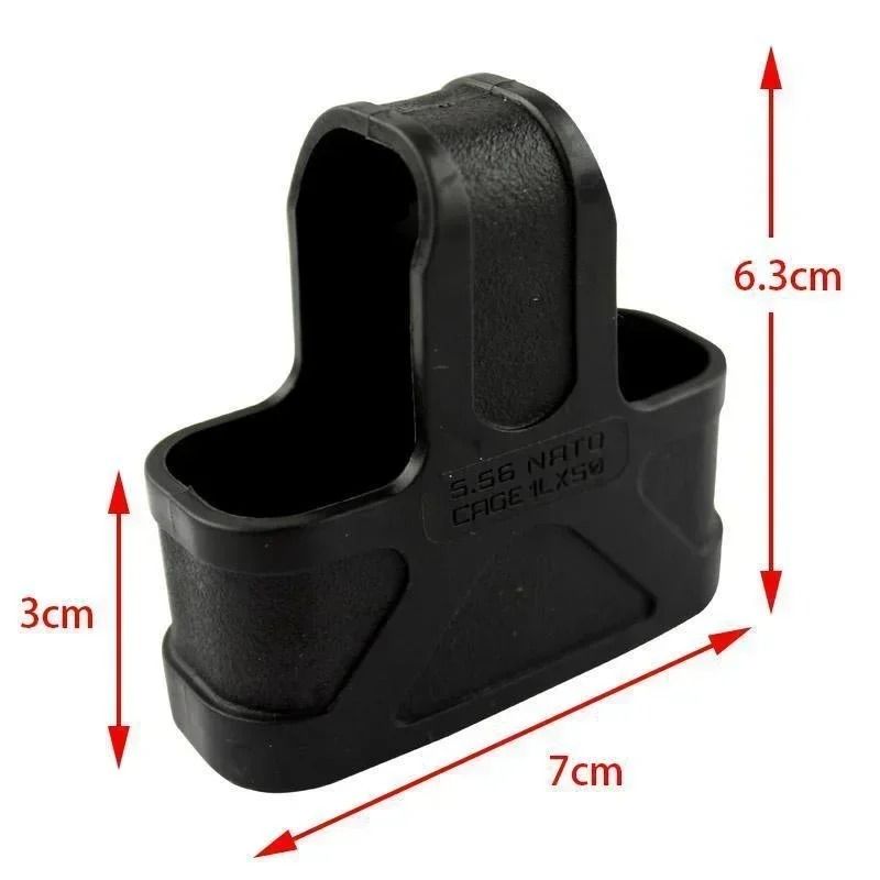 Tactical Magazine Pull Assist Rubber Holster Loops Set For Airsoft And Paintball 5