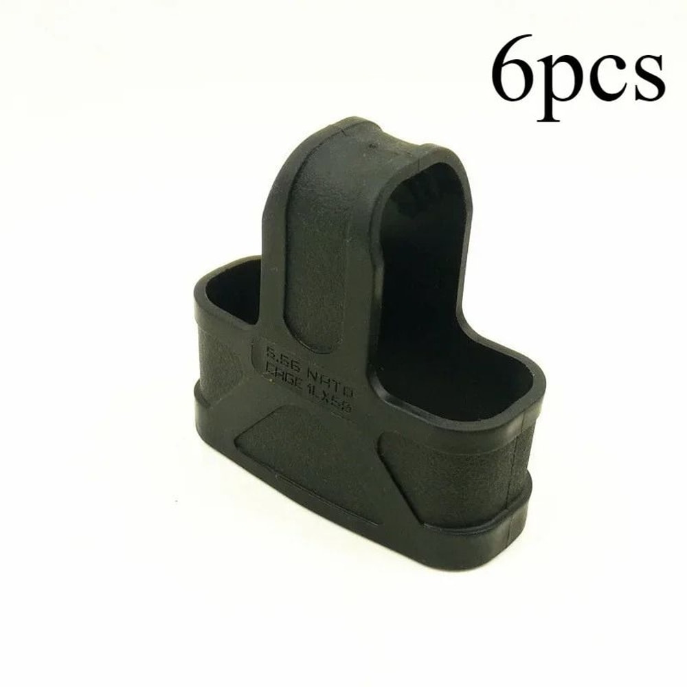 Tactical Magazine Pull Assist Rubber Holster Loops Set For Airsoft And Paintball 7