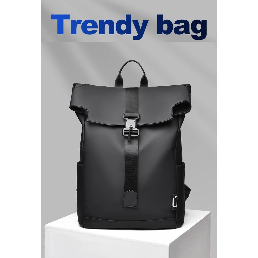 British Style Waterproof Laptop Backpack For Men Luxury Urban Daily Backpack For Work Travel And Sc 0