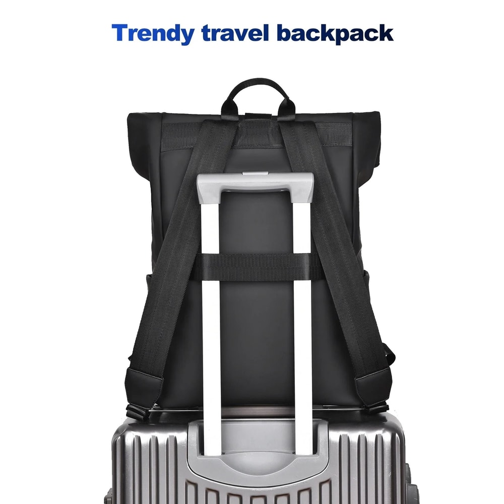 British Style Waterproof Laptop Backpack For Men Luxury Urban Daily Backpack For Work Travel And Sc 3