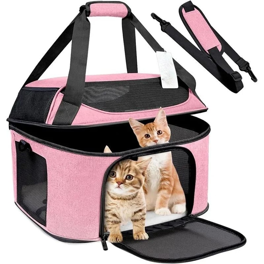 Breathable Airline Approved Dog Backpack Carrier Portable Foldable Pet Travel Bag For Small Dogs An 9