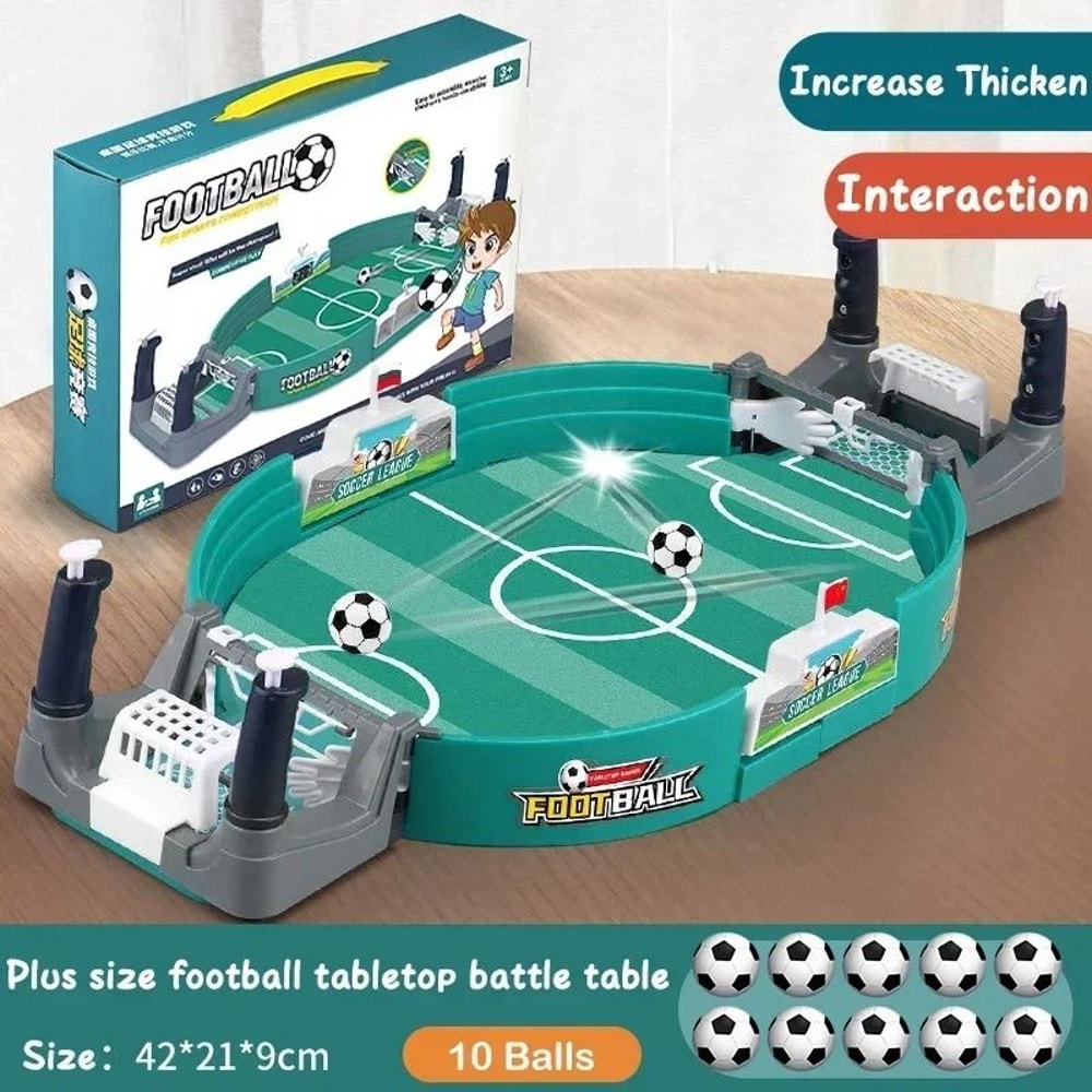 Mini Foosball Tabletop Soccer Game Board For Indoor Play 0