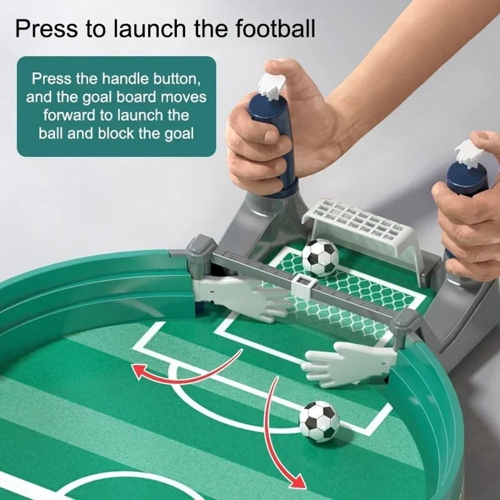 Mini Foosball Tabletop Soccer Game Board For Indoor Play 1