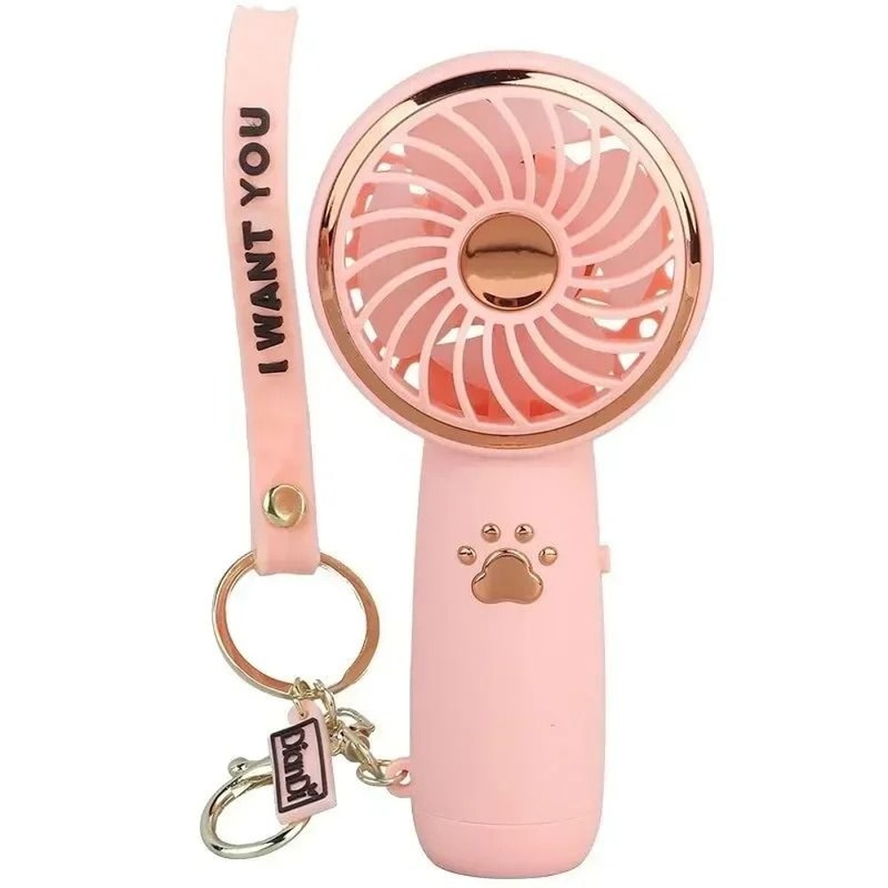 Mini Portable USB Handheld Fan With Rechargeable Battery 4
