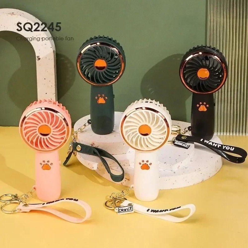 Mini Portable USB Handheld Fan With Rechargeable Battery 7