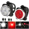 USB Rechargeable LED Bicycle Tail Light With Clip Mount 0