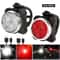 USB Rechargeable LED Bicycle Tail Light With Clip Mount 10