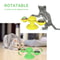 Wall Mounted Spinning Cat Toy With Massage Rollers For Indoor Cats 1