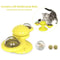 Wall Mounted Spinning Cat Toy With Massage Rollers For Indoor Cats 2