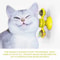 Wall Mounted Spinning Cat Toy With Massage Rollers For Indoor Cats 3